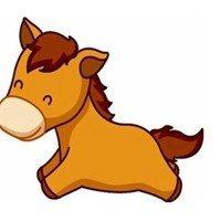 马的图片头像图片卡通图片大全