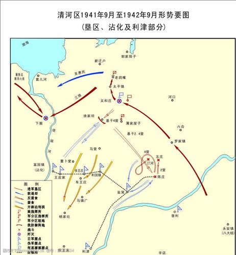 作战要图抗日战争军事图片