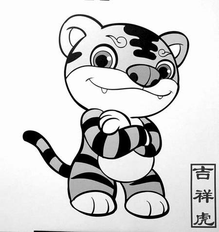 生肖狗邮票儿童画_360图片