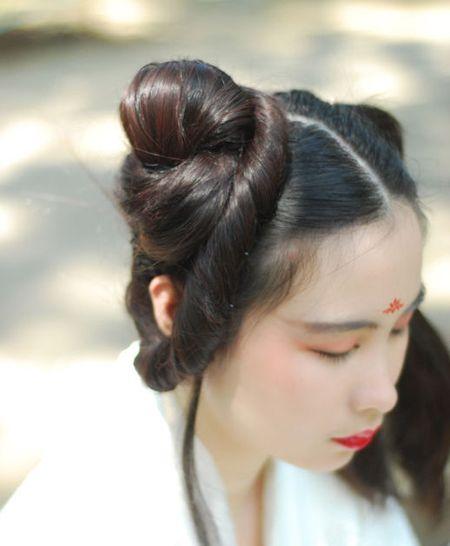 古代少女头发怎么盘 漂亮少女的盘发(7)_发型师姐