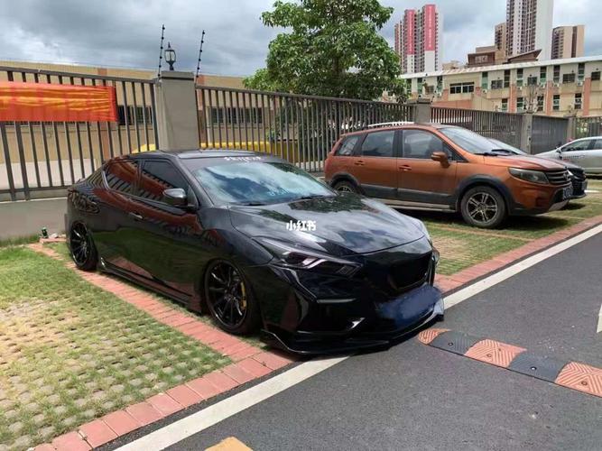 13传说中的黑武士~大家能看出是什么车改装_思域_汽车_汽车介绍