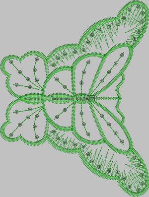 珠片亮片金片服装窗帘花型绣花图案花样