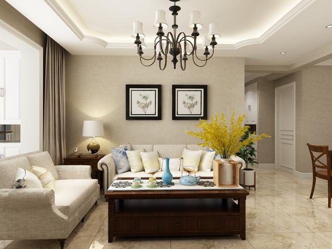 2020年简美风格,116平三室两厅,家可以这么浪漫优雅!