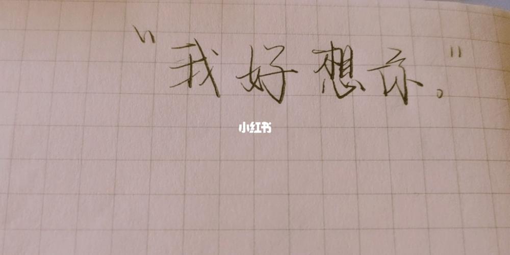 【我爱你】浪漫情话 & 文艺文案 & 手写情话