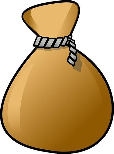 成堆麻袋简笔画