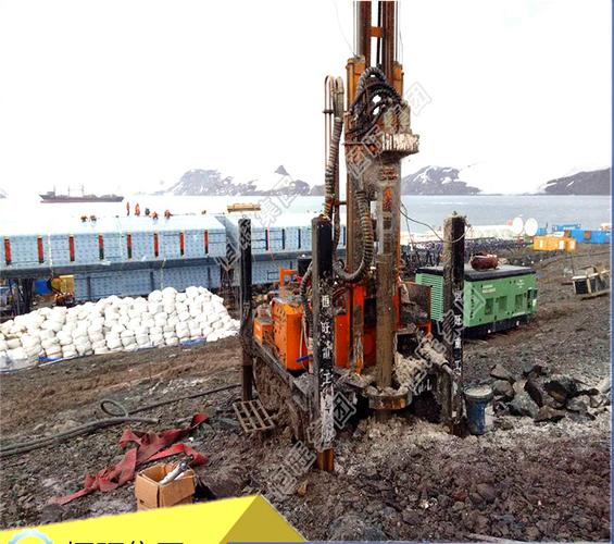400米履带气动钻机气动钻岩机高支腿水井钻机可地质勘探
