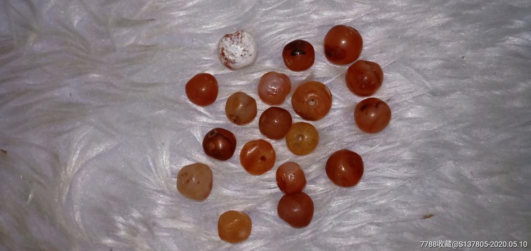 辽代玛瑙珠子 辽代玛瑙 保真包老