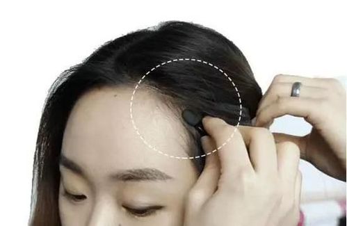 八公举:你看她们都在发际线留"碎发"了