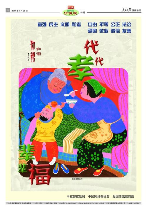 《争创文明长寿城》微课堂(二百八十二)——图说我们的价值观