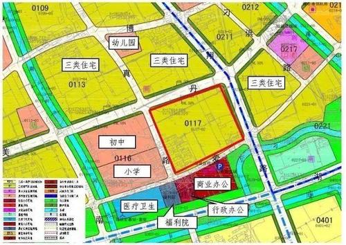 周边土地规划使用图