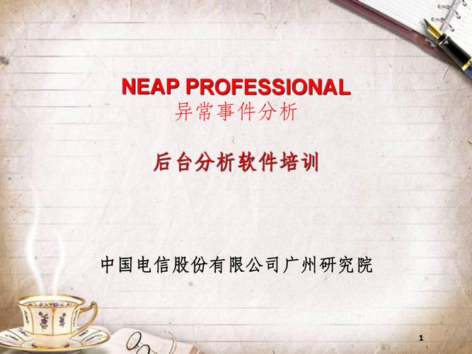 neapprofessional异常事件分析培训ppt32页