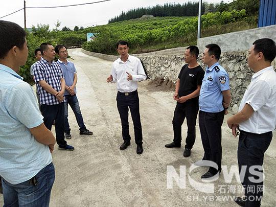 张健调研石海 周家 毓秀三乡镇脱贫攻坚和乡村振兴工作