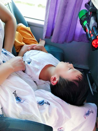 两个男孩子睡得倒是很舒坦