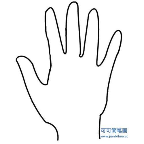 幼儿手掌画简笔画 简笔画图片大全-蒲城教育文学网