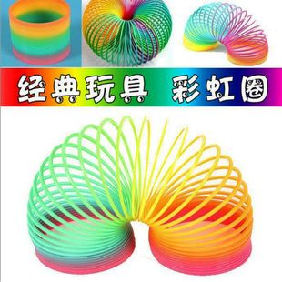 彩虹圈弹簧圈