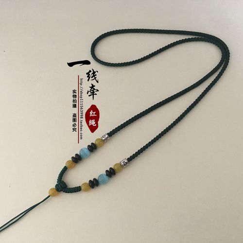 佛牌绳三挂