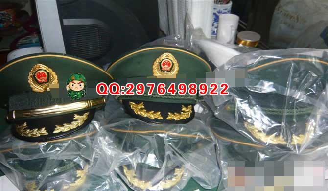 07武警 军官大檐帽