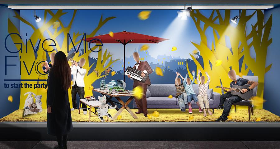 d&ad参赛作品—john lewis橱窗设计