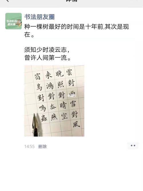 书法朋友圈文案分享(第四天)_朋友圈_书法_硬笔书法_文案_素材_文字