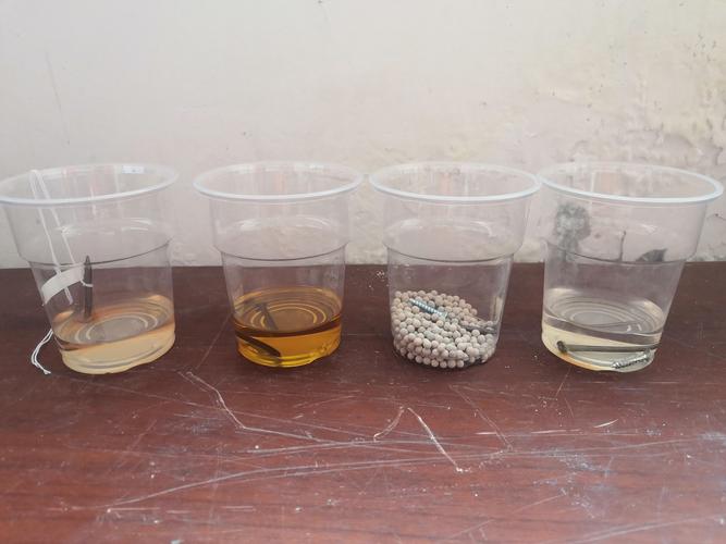 铁钉生锈的实验