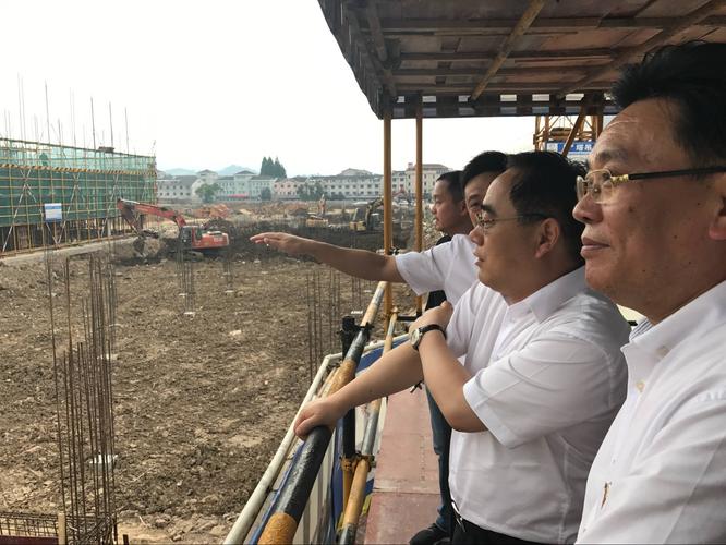 高浩孟到溪口镇 调研"名山建设"情况