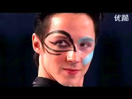 2010年 johnny weir 全美花样滑冰锦标赛表演专场演绎