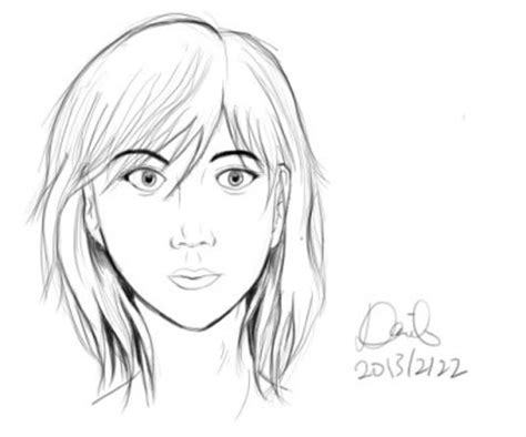 诗人脸怎么画简笔画