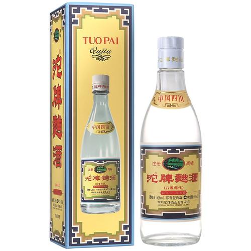 沱牌曲酒八零年代浓香香型白酒80版52度500ml1瓶国产白酒
