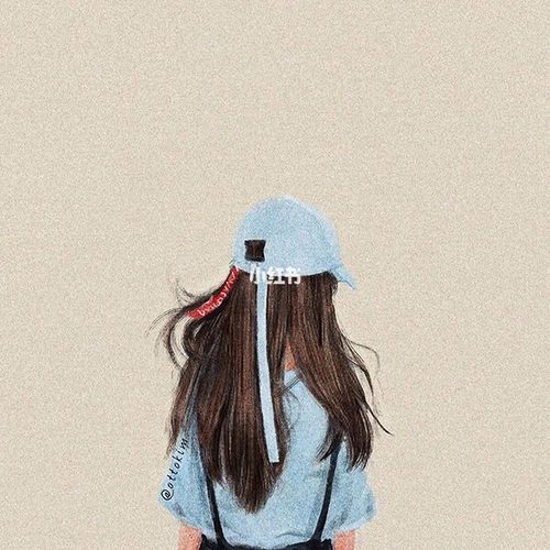 唯美时尚背影杀手头像_时尚_女生头像_素材_头像