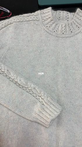 马鞍肩教程做完了_教程_毛衣_兴趣爱好_手工