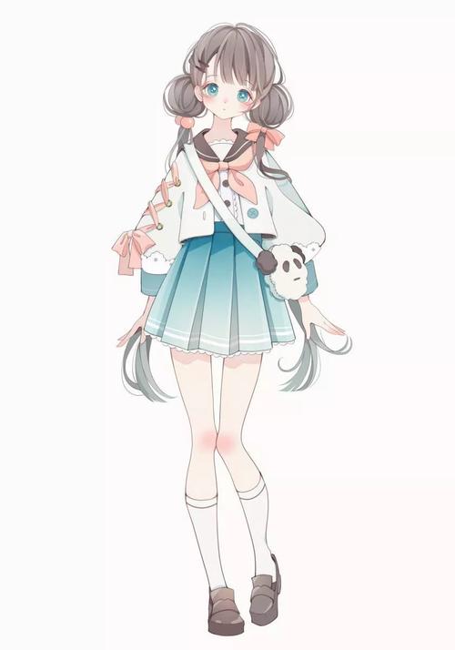 马克笔动漫人物橙池未蓝crystal