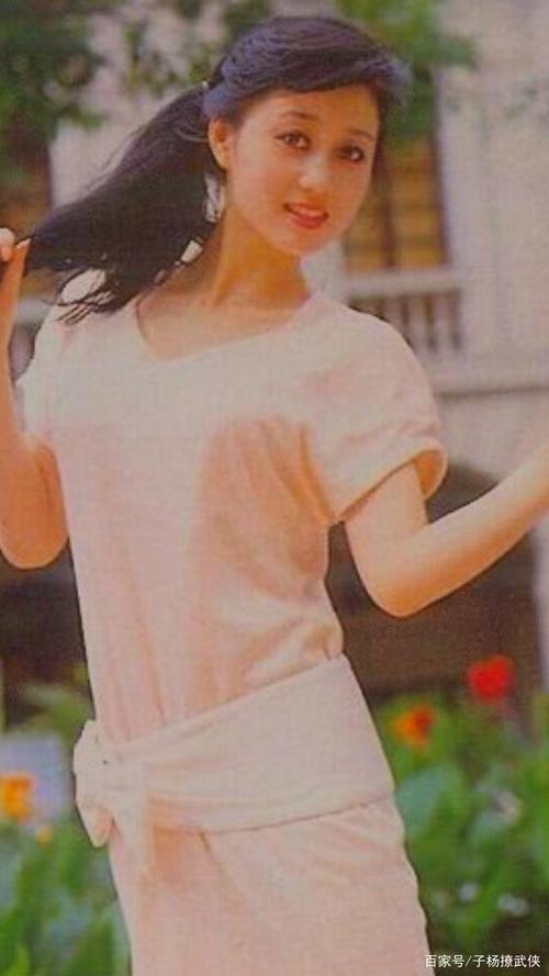 香港小姐利智,与老公李连杰合照