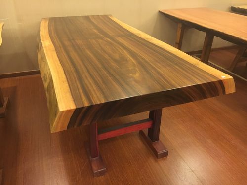 552047# 202x90x10 非洲奥坎木-佛山腾胜根雕