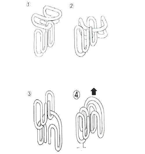 扣新奇大人休闲玩具智力解锁解环手脑结合消磨时间 m 益智解环