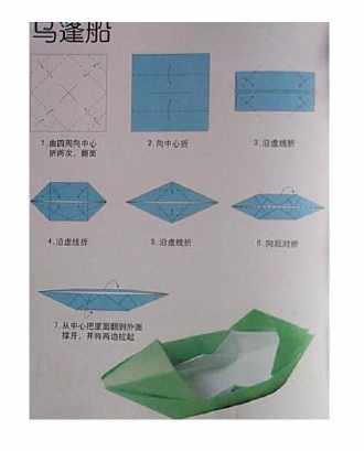 手工折纸轮船大全图解