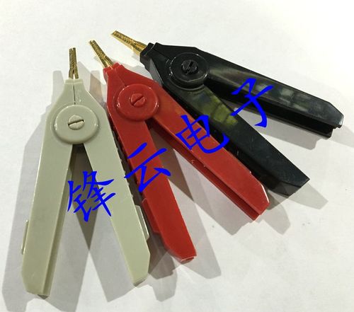 镀金线夹子 鳄鱼夹纯铜电夹子 lcr测试夹子 导线测试夹电线夹