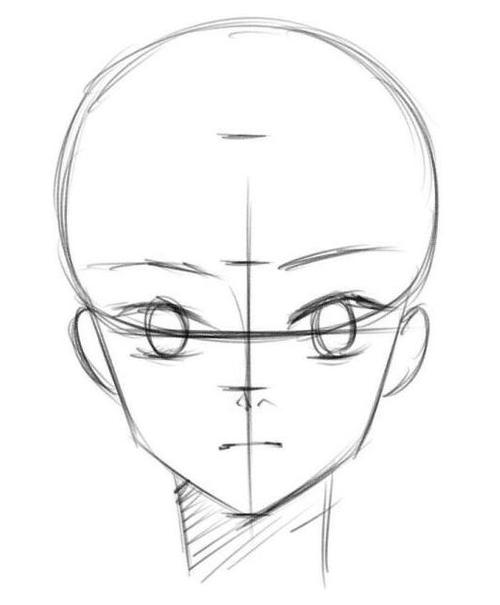 推进如何画好动漫人物的脸动漫人物脸部五官画法