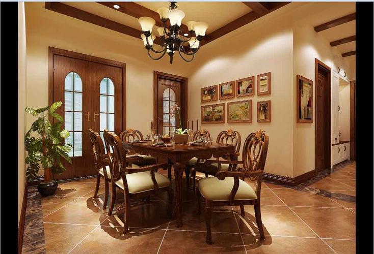 南京文化名园大户型美式田园风装修南京一号家居网文化名园