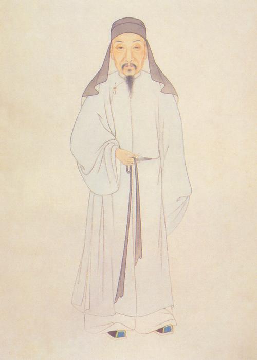 顾炎武像清叶衍兰绘