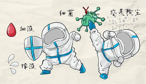 手绘动画我叫医用防护服听听我的故事