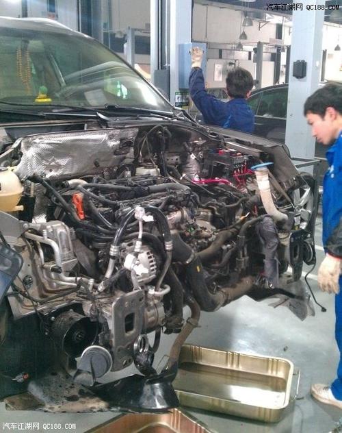 品尝酸甜苦辣之索赔路 途观换油封水泵