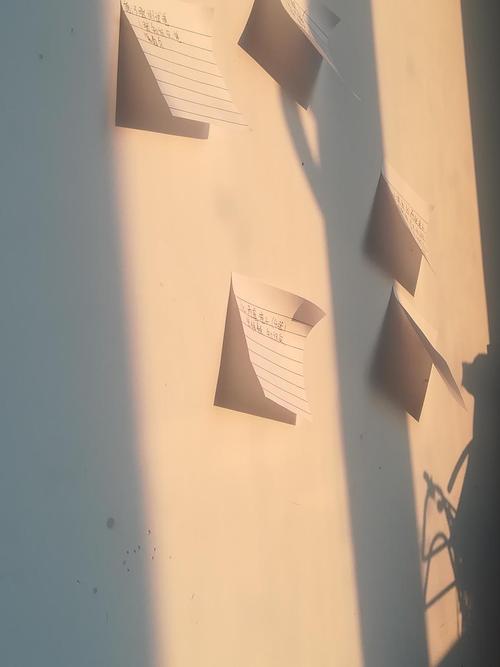 很喜欢透过窗户照在墙上的阳光