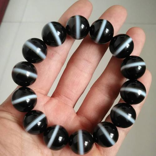 精品一线药师天珠同料手串珠子直