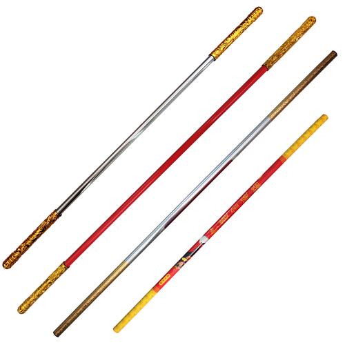 孙悟空如意金箍棒新款加长可拆卸木头兵器不锈钢金箍棒玩具批发