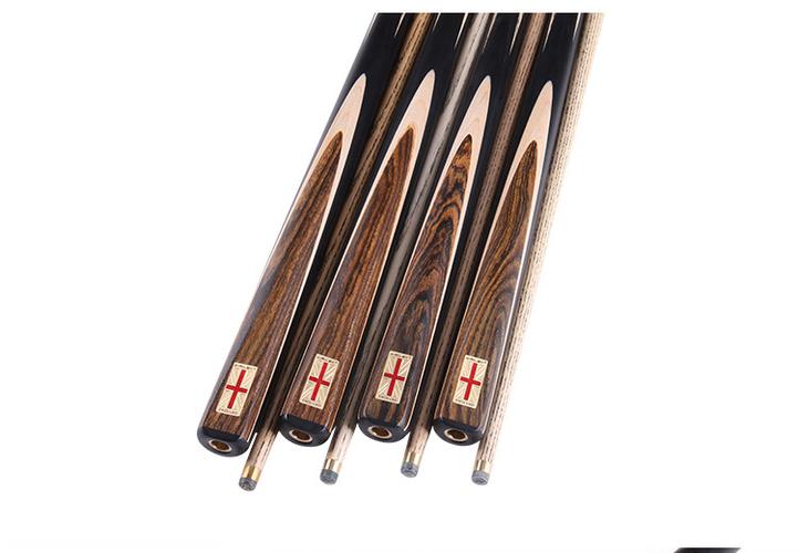 riley瑞丽res301台球杆 小头斯诺克球杆中式黑八单节一体通杆_7折现价