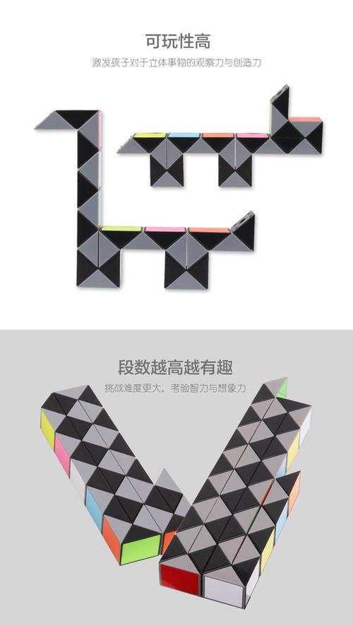 裕鑫科教智胜全脑博士24段魔尺 百变弹簧眼镜蛇益智玩具厂家直销
