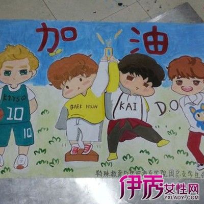 图】手绘运动会加油海报图片大全 介绍手绘的设计表现