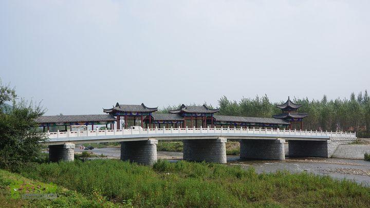 铁岭_夫余湖风景区(关门山水库)象牙山前新桥_脚印_开原市_六只脚