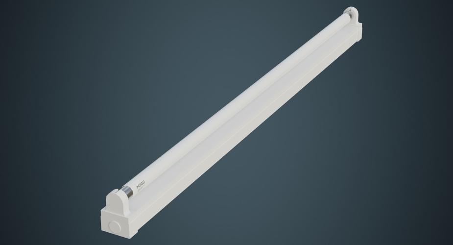 3d荧光灯模型