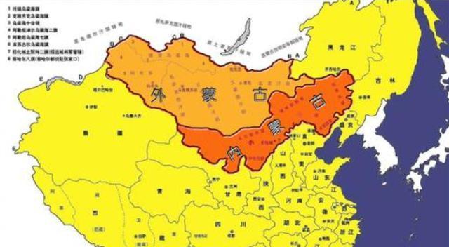 蒙古国位于内蒙古以北,尽管它是一个内陆国家,但是它的耕地面积却很少